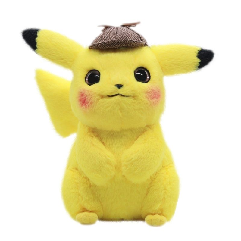Peluche Détective Pikachu - N°1 Peluche Pokemon Officielle